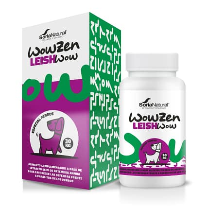 Leishow Cães 30 Kg Wowzen Soria Natural Parasitas Animais Suplementos