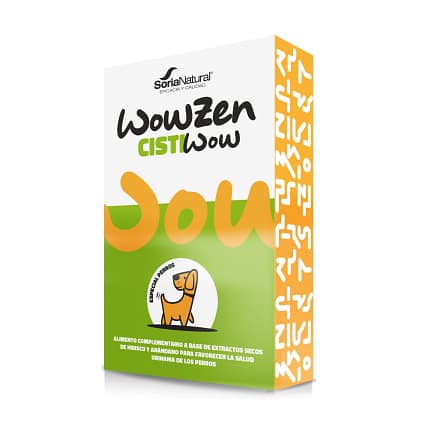 Cistiwow Cão Wowzen Soria Natural Suplemento Animais Função Urinária