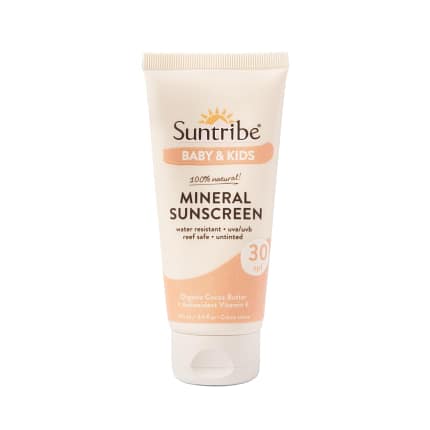 Protetor Solar Mineral Infantil Natural Baunilha FPS 30
