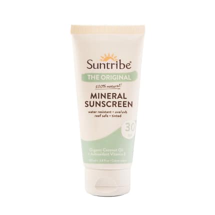Protetor Solar Mineral Natural corpo rosto FPS 30 100ml Suntribe