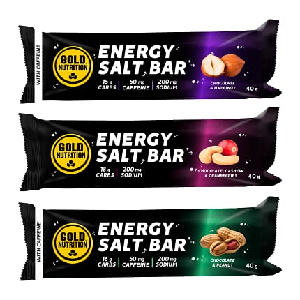 Total Energy Salt Bar Gold Nutrition Alimentação Energia Desporto