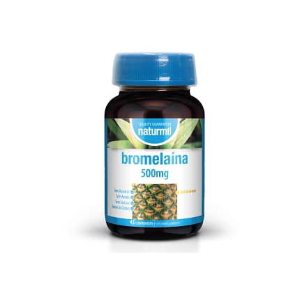 Bromelaína 500 mg Suplemento Alimentar Naturmil Antioxidante Anti-inflamatório
