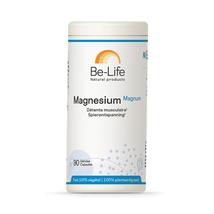 Magnesium Magnum 90 Be-Life Suplemento Alimentar Sistema Nervoso