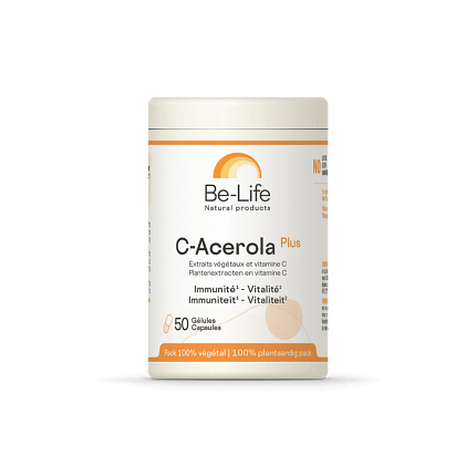 C-Acerola Plus Be-Life Suplemento Alimentar Mudanças Sazonais Sistema Imunitário