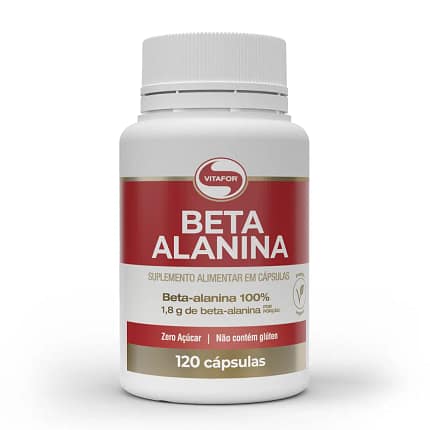 Beta-Alanina Vitafor Suplemento Desporto Fadiga Aminoácidos Muscular