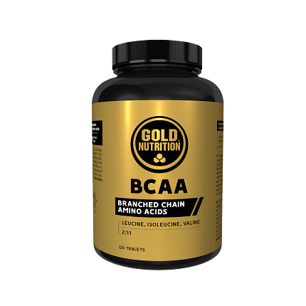 BCAA 2:1:1 Gold Nutrition Suplemento Alimentar Desporto Musculação Apoio Muscular