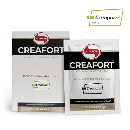Creafort Creapure Vitafor Creatina Suplemento Alimentar Desporto