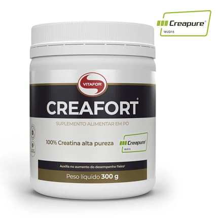 Creafort Creapure Vitafor Creatina Suplemento Alimentar Desporto