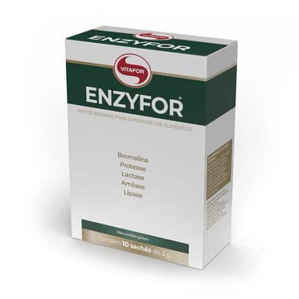 Enzyfor Saquetas Vitafor Suplemento Disgestão Sensível