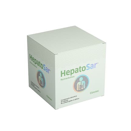 Hepatosar Ebiotec Suplemento Alimentar Fígado e Vesícula