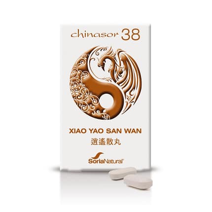 Chinasor 34 Xiao Yao San Wan Soria Natural Suplementos Alimentares Vias de Passagem Medicina Chinesa