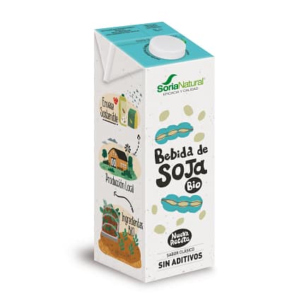 Bebida Vegetal Soja Soria Natural Alimentação