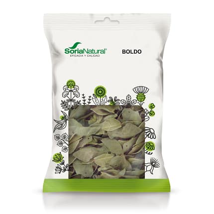 Boldo Bolsa Soria Natural Planta Digestão Sistema Digestivo Suplemento Alimentar
