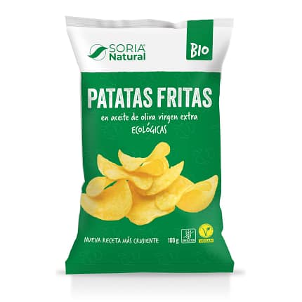 Batatas Fritas Soria Natural Alimentação Biológico Vegan