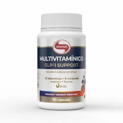 Multivitamínico GLP-1 Support Vitafor Suplemento Alimentar Capsulas Vitaminas Apetite