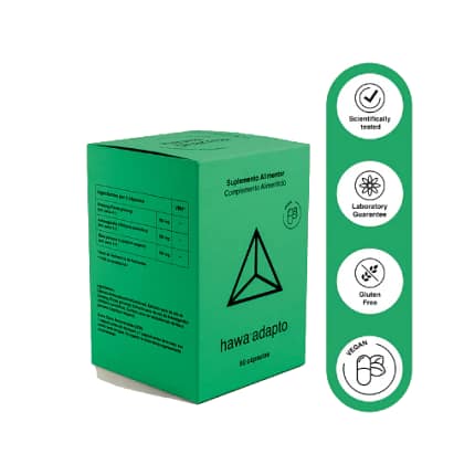 Hawa Adapto Hawa Pharma Suplemento Alimentar Foco Cansaço Fadiga