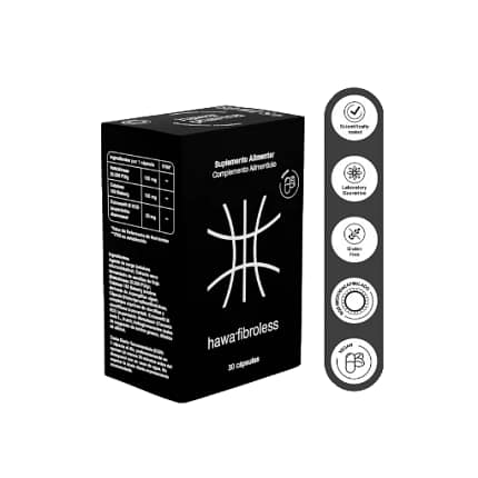 Hawa Fibroless Hawa Pharma Suplemento Alimentar Circulação Sanguínea Saúde Cardiovascular
