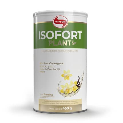 Isofort Baunilha Vitafor Suplemento Músculos Ossos Massa Muscular Desporto