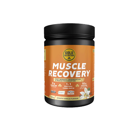 Muscle Recovery Baunilha Gold Nutrition Suplemento Alimentar Creatina Músculos Desportos