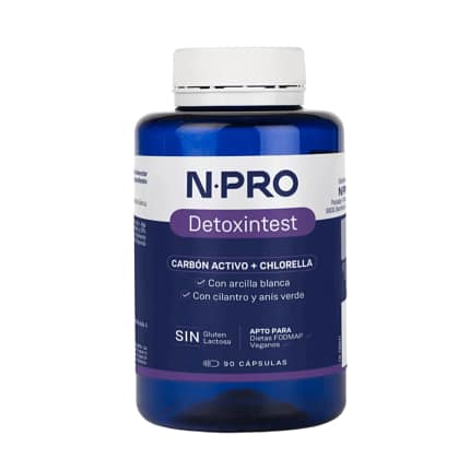 Detoxintest Npro Cápsulas Desintoxicação Sistema Disgestivo Suplemento Alimentar