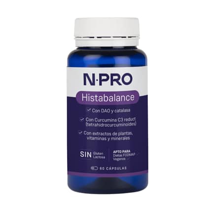 Histabalance Npro Cápsulas Histaminose Suplemento Alimentar Sistema Respiratório