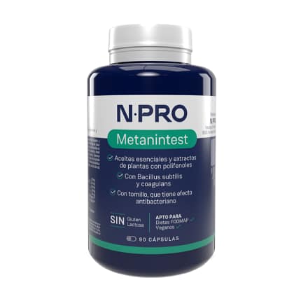 Metaintest Npro Suplemento Alimentar Cápsulas Desiquilíbrio Flora Intestinal