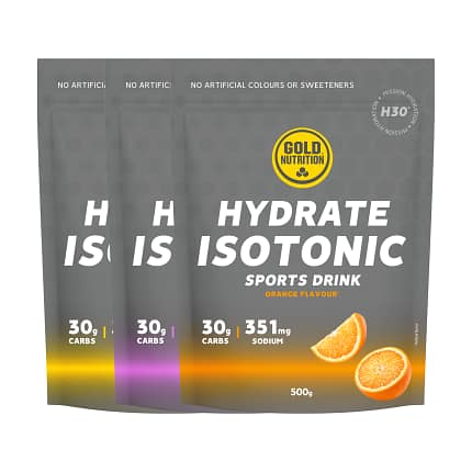 Hydrate Isotonic Gold Nutrition Suplemento Alimentar Hidratação Desporto Músculos