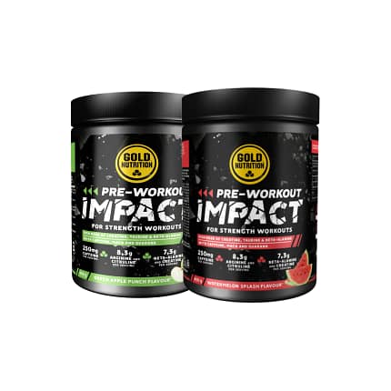 Pre-Workout Impact Gold Nutrition Suplemento Alimentar Energia Crescimento Muscular Desporto