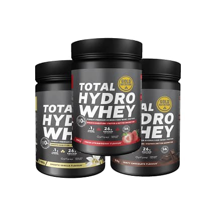 Total Hydro Why Gold Nutrition Suplemento Alimentar Proteína Desporto Massa Muscular
