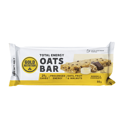 Total Energy Oats Bar Gold Nutrition Alimentação Barra Energia