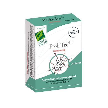 Probitec Akkermansia 100% Natural Cápsulas Suplemento Alimentar Pós-biótico