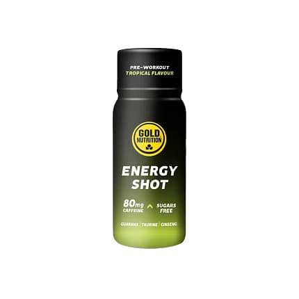 One Shot Energy Gold Nutrition Suplemento Alimentar Bebida Energética Concentração
