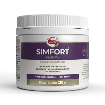 Simfort Fibras 210 g Vitafor Suplemento Alimentares Sistema Disgestivo