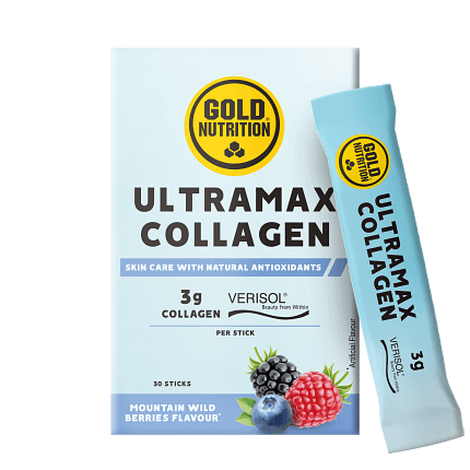 UltraMax Collagen Gold Nutrition Suplemento Alimentar Colagénio Pele Stress Oxidativo