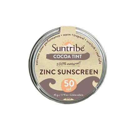 Protetor Solar Zinco Natural Rosto e Desporto FPS 50 Cocoa Tint (45 G)