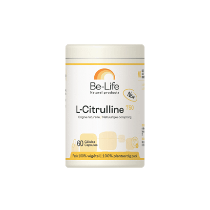 L-Citrulline 750 Be-Life Suplemento Alimentar Citrulina Sistema Circulatório