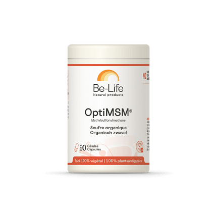 OptiMSM Be-Life Suplemento Alimentar Caibrãs Músculos Articulações
