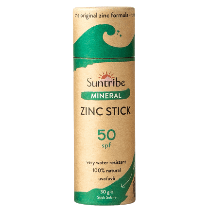 Stick Protetor Solar Zinco FPS 50 Verde Menta Suntribe