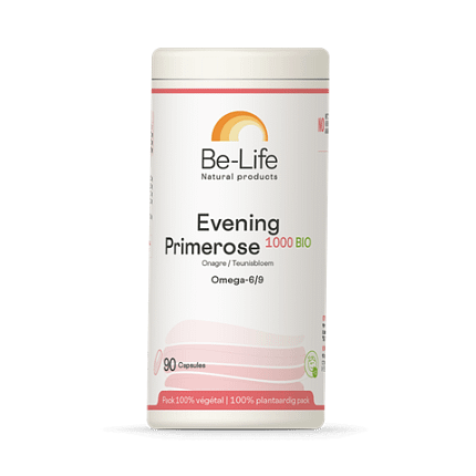 Evening Primrose 1000 Bio Be-Life Suplemento Alimentar Síndrome Pré-Menstrual Saúde Feminina