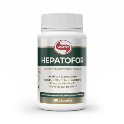 Hepatofor Vitafor Suplemento Alimentar Saúde Hepática