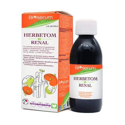 Herbetom 5 Renal Suplemento Alimentar Bioserum Sistema Urinário