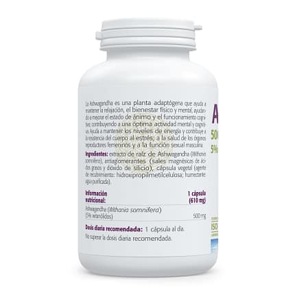 Ashwagandha 500 mg Suplemento Alimentar SuraVitasan