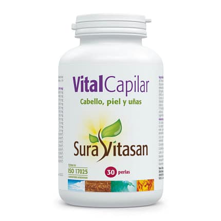 Vital Capilar Suravitasan Suplemento Alimentar Cabelo Pele Unhas