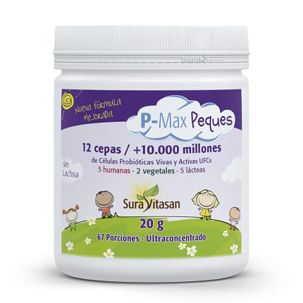 P-Max Kids Suplemento Alimentar Suravitasan Probióticos Crianças