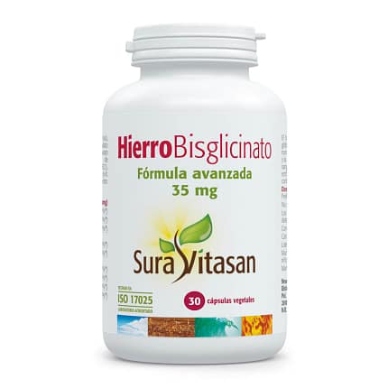 Bisglicinato de Ferro Suplemento Alimentar Suravitasan Energia Antioxidante Sistema Imunitário