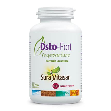 Osto-Fort Vegetariano Suplemento Alimentar Suravitasan Manutenção Óssea Muscular