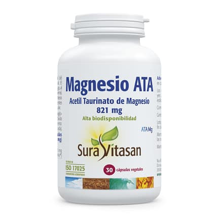 Magnésio ATA Suravitasan Suplemento Alimentar Sistema Nervoso