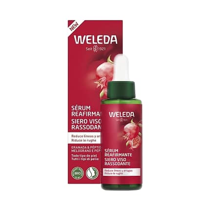 Sérum Facial Reafirmante de Romã e Maca Weleda Cosmética Skincare