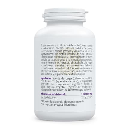 Zinco PVH Quelado Suplemento Alimentar Suravitasan
