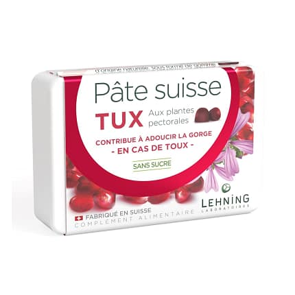 Gomas Pâte Suisse Tos Suplemento Alimentar Tosse
